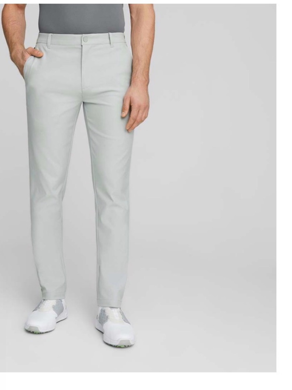 Puma Men's Light Gray Chino Pants